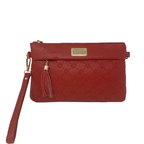 BLACK WRIST/CROSSBODY BAG - Picture 2 of 3